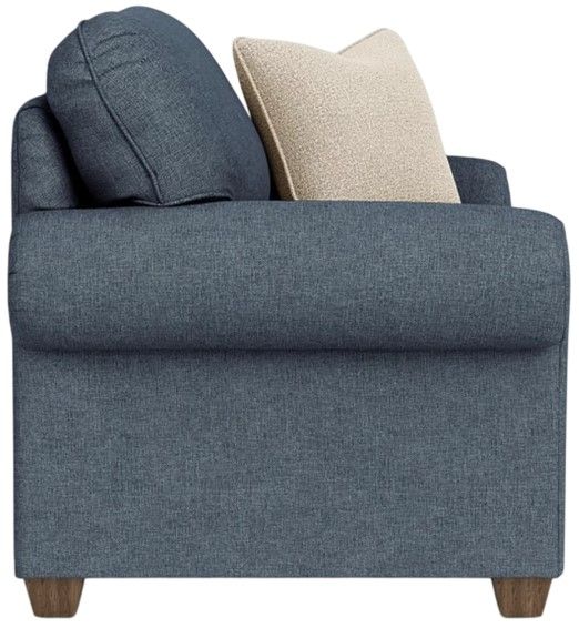 Flexsteel® Thornton Blue Dusk Chair and a Half-2