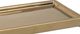 A & B Home Manzu Gold Narrow Decorative Plate-1