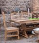 International Furniture Direct Marquez 7-Piece Brown Dining Set-3