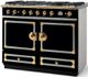 La Cornue CornuFe 110 43" Gloss Black Pro Style Dual Fuel Range-1