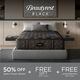 Beautyrest Black® Series 1 Pocketed Coil® 14.25" Medium Tight Top King Mattress-0