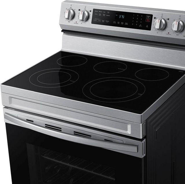Samsung 30" Fingerprint Resistant Stainless Steel Freestanding Electric Range-6