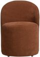 Crestview Collection Fairfax 2-Piece Rust Upholstered Side Chair Set-3