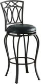 Coaster® Adamsville Black Upholstered Swivel Bar Stool-0
