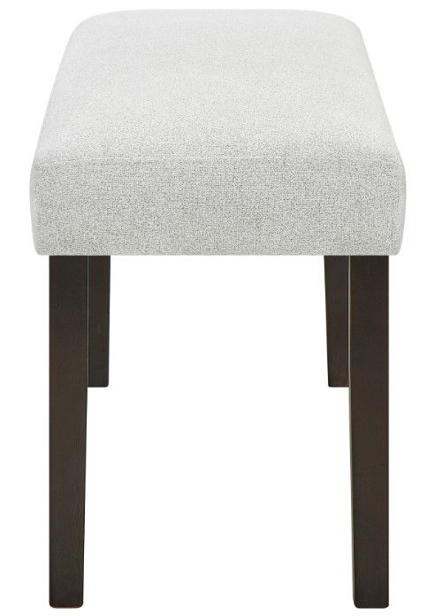 New Classic® Home Furnishings Carissa Espresso/Stone Dining Bench-3
