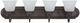 YHD Dark Brown/White 4-Light Incandescent Bathroom Vanity Lighting-3