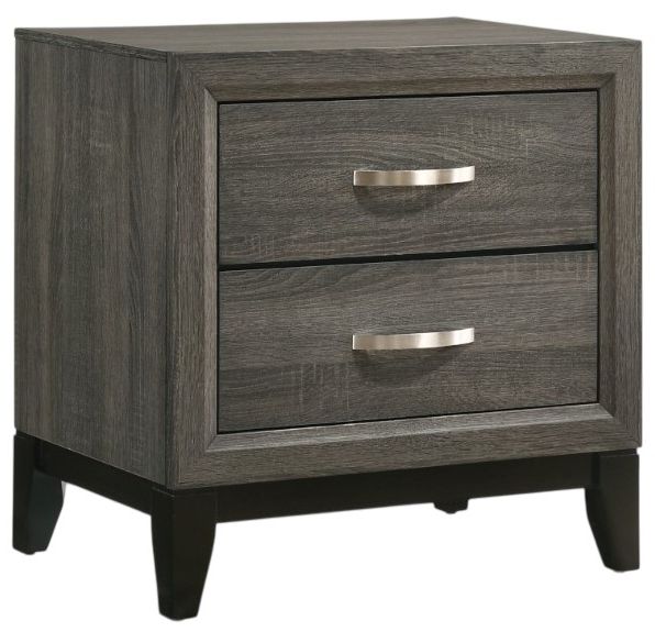 ACME Furniture Valdemar Weathered Gray Nightstand-0