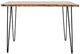 Jofran Inc. Nature's Edge Black/Natural Counter Dining Table with Black Base-2