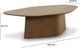 TOV Furniture Roche 2-Piece Brown Nesting Coffee Table Set-2