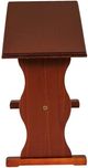 Linon Chelsea Walnut Nook Simple Bench-4
