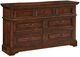 American Woodcrafters 7800 Stonebrook Tabacco Dresser-0