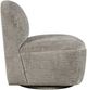 Jofran Inc. Josie Gray Swivel Accent Chair -4