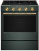 KitchenAid® 30" Juniper Smart Slide-in Gas Range with Convection Cooking Modes and 2-in-1 Burner-4