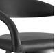 Armen Living Ramona Black Swivel Bar Stool-0