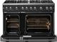 Viking® 5 Series 48" Antique Bronze Pro Style Gas (LP) Range with Polished Chrome Trim-1