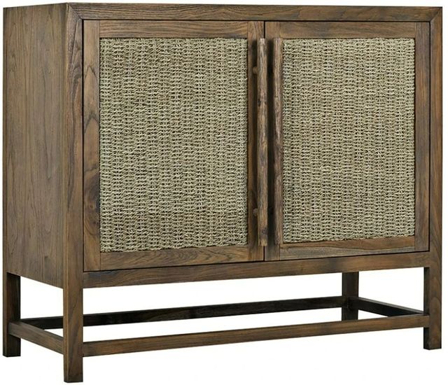YHD Thalassia Brown/Soft Gray 2-Door Large Cabinet-0