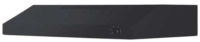 Summit® 30" Matte Black Under Cabinet Range Hood-1