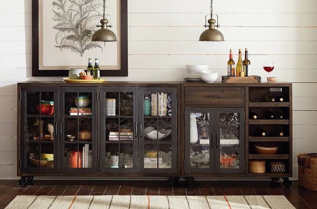 Hammary® Hidden Treasures Brown Bar Trolley-2
