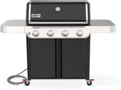 Weber® Genesis E-415 4-Burner Black Freestanding Natural Gas Grill