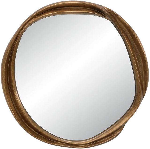 Renwil® Reave Gold-Bronze Accent Mirror-0