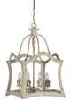 Forty West Aubrey White Chandelier -0