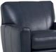 Smith Brothers Customizable 225 Leather Stationary Chair-1