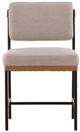 Furniture Classics Joanna Beige/Black Side Chair-1