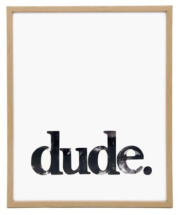 Signature Design by Ashley® Dude Black and White Wall Art-0