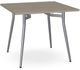 Amisco Customizable Alys 31" Square Table with Thermo Fused Laminate Top -0