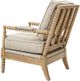 Olliix by Madison Park Taupe Donohue Accent Chair-1