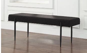 Renwil® Lowe Matte Black Bench-4