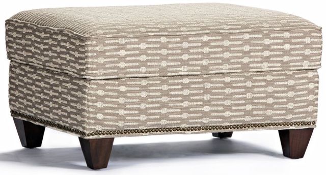 Marshfield Furniture Benjamin Beige/White Non Storage Ottoman-0