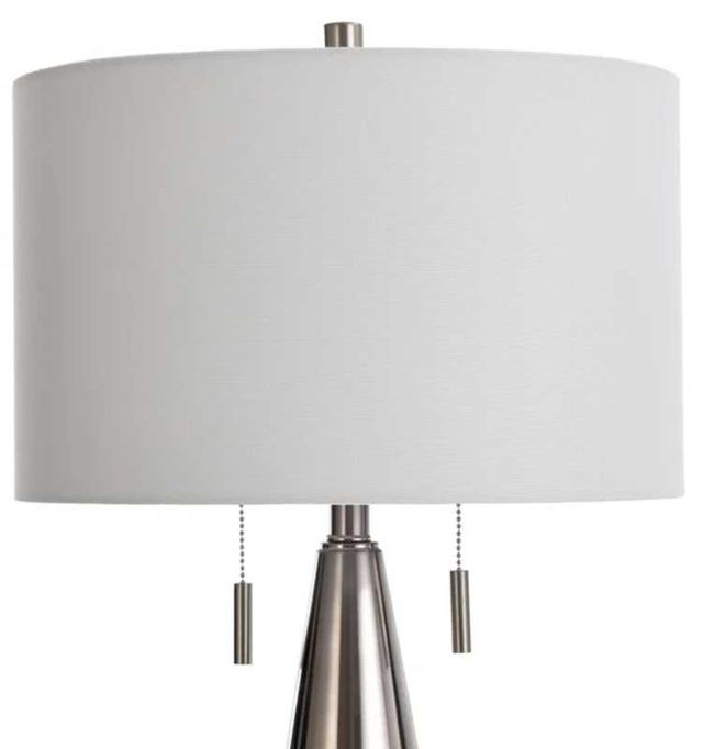 Stylecraft Cigala Silver/Gray/White Table Lamp-1