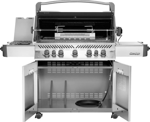 Napoleon Prestige® P665RSIB 7-Burner Stainless Steel Freestanding Natural Gas Grill-1