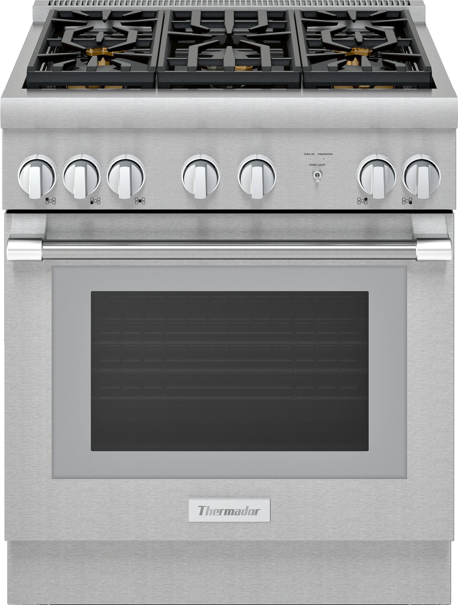 Thermador® Pro Harmony® 30" Stainless Steel Freestanding Natural Gas Range
