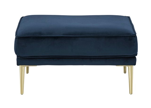 Signature Design by Ashley® Macleary Navy Ottoman-1