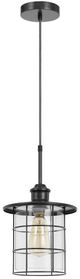 Cal® Lighting & Accessories Silverton 1-Light Dark Bronze Pendant-0