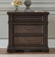 Liberty Furniture Provence Park Chateau Brown Nightstand with Charging Station-1