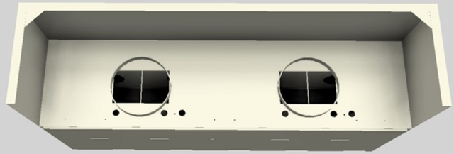 Vent-A-Hood® 48" Biscuit Wall Mounted Range Hood-2