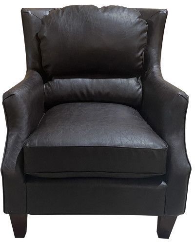 Porter International Designs Garnett Black Accent Chair-1