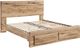 Signature Design by Ashley® Hyanna Tan Brown Queen Panel Bed with 2-Drawer Storage-3