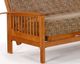 Night & Day Furniture™ Winchester Honey Oak Full Moon Glider Futon-1