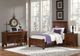 Vaughan-Bassett Bonanza 4-Piece Cherry Full Bed Set-0