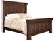 International Furniture Direct Terra Brown California King Panel Bed-0