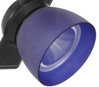 Cal® Lighting & Accessories Blue/Dark Bronze Track Light-1