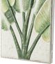 A & B Home Light Green Banana Leaves Triptych 3-Panel Wall Decor-4