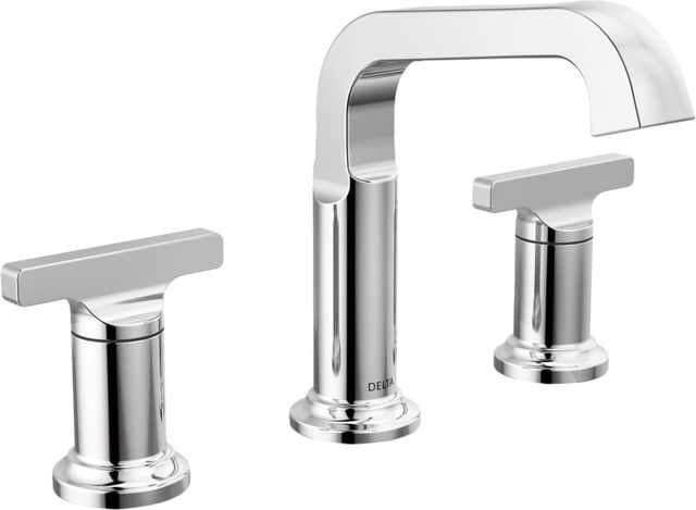 Delta Tetra™ Lumicoat® Chrome 7" 2-Handle Widespread Bathroom Faucet-0