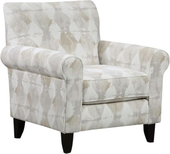 Fusion Furniture Kittery Dove Kanoka Pearl Accent Chair-0