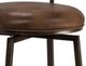 HH2 Home Greenfield Dark Brown Swivel Bar Stool-3