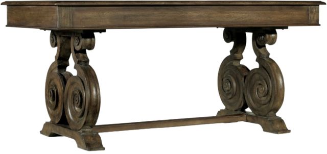 Hooker® Furniture Rhapsody Walnut Colored Rustic Writing Desk-2